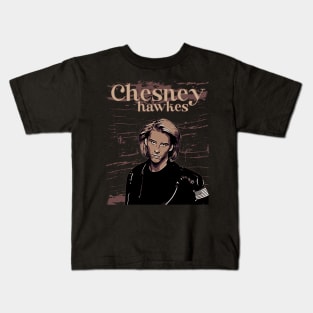 Chesney hawkes // Brown Vintage Kids T-Shirt